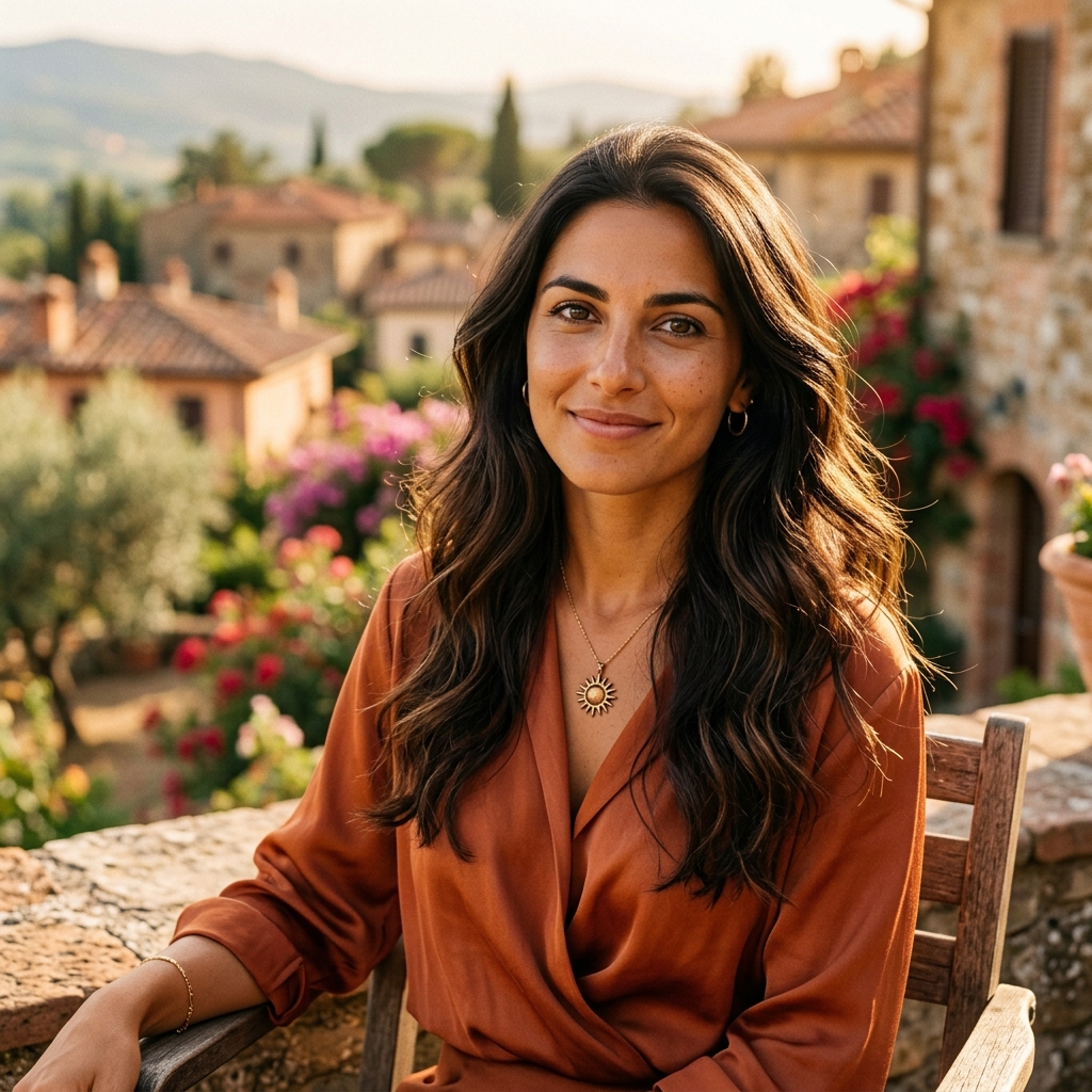 Portrait du médium Théa Riccardi